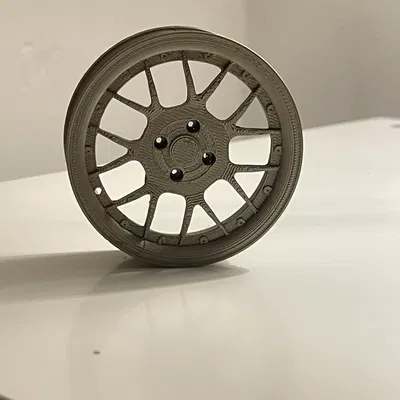 Mâm Rial Viper D60 4x100 (Felge/Rim) - Mô hình 3D