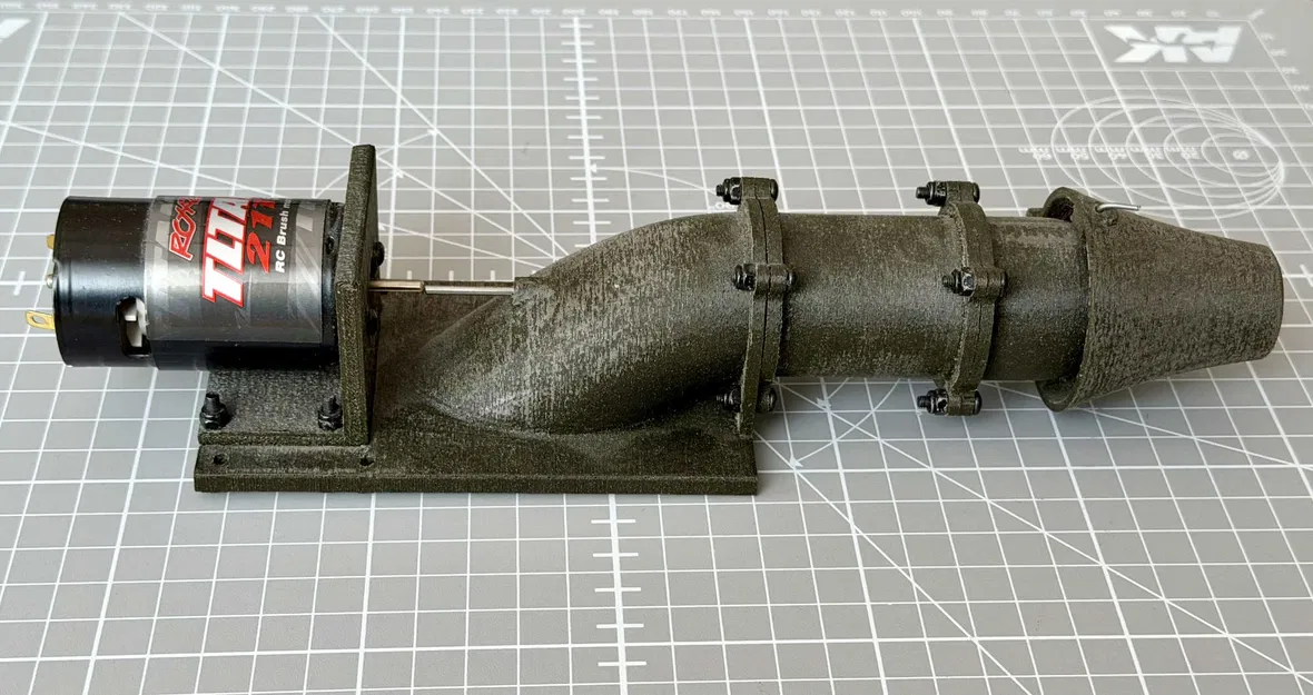 Tua-bin Water Jet cho thuyền RC (RC Water jet turbine) - Image 1