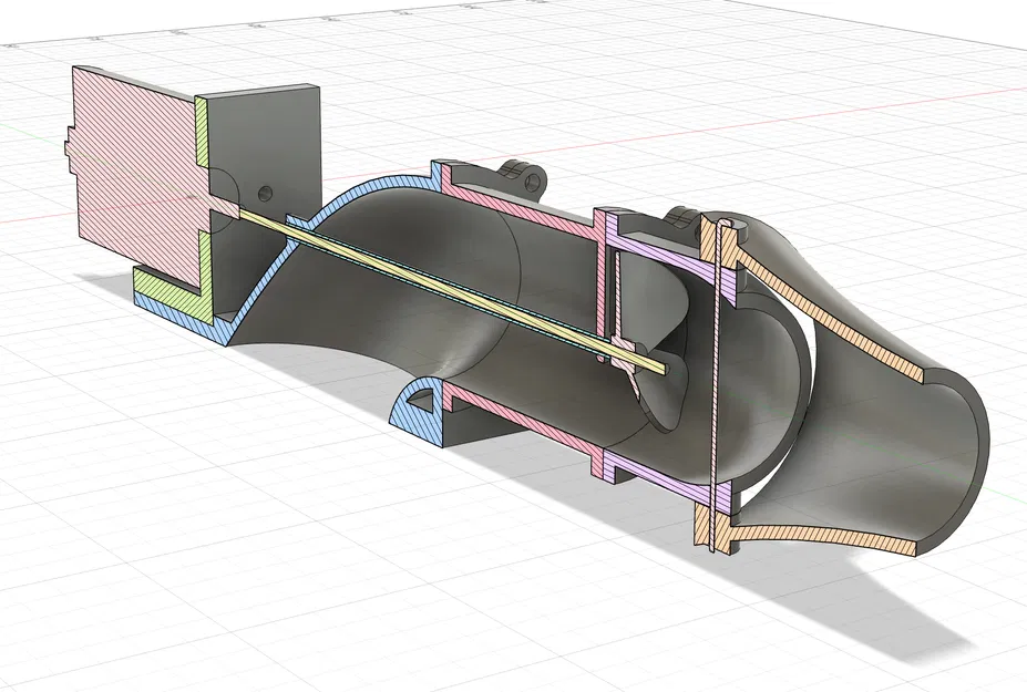 Tua-bin Water Jet cho thuyền RC (RC Water jet turbine) - Image 3