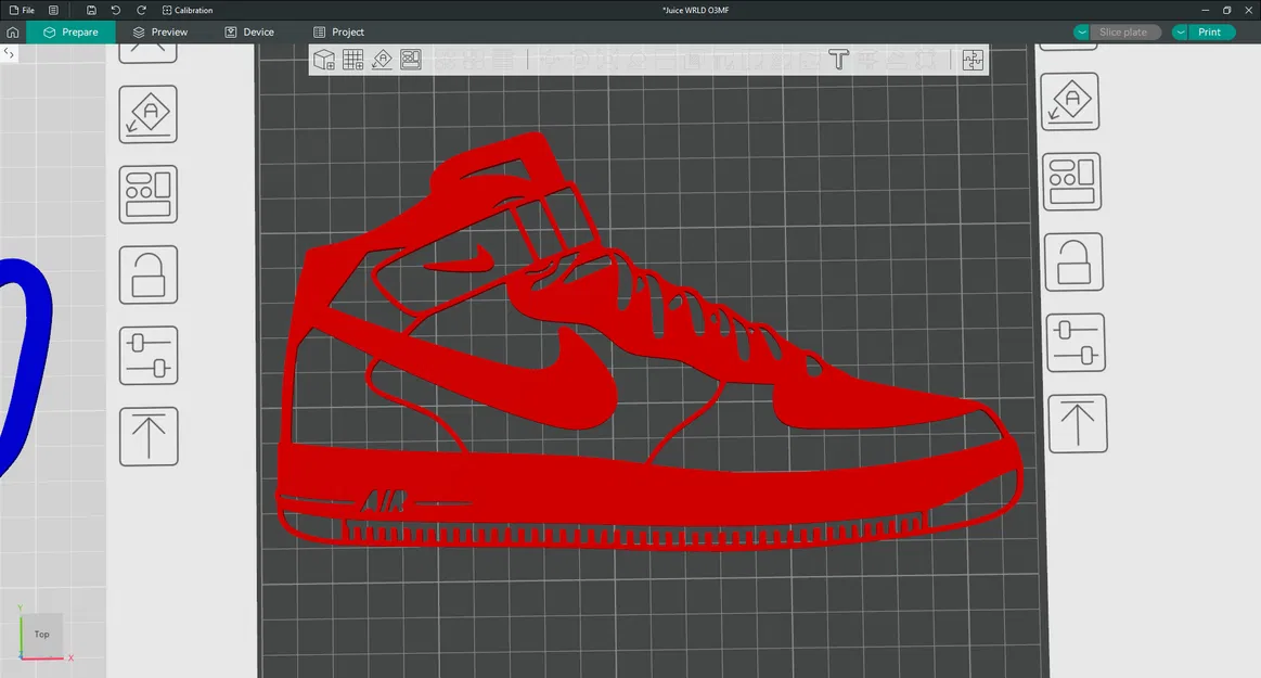 Tranh Treo Tường Air Force One Mid (Wall Art) - Image 3