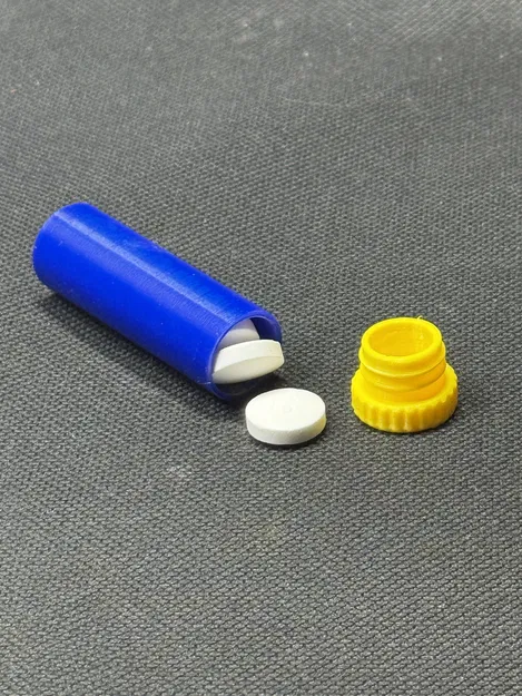 Hộp Thuốc & Ống Thuốc (Pill Box, Pill Tube / Pillendose, Pillenröhrchen) - Image 1