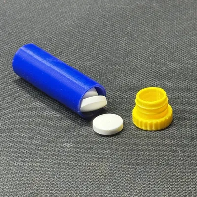 Hộp Thuốc & Ống Thuốc (Pill Box, Pill Tube / Pillendose, Pillenröhrchen)