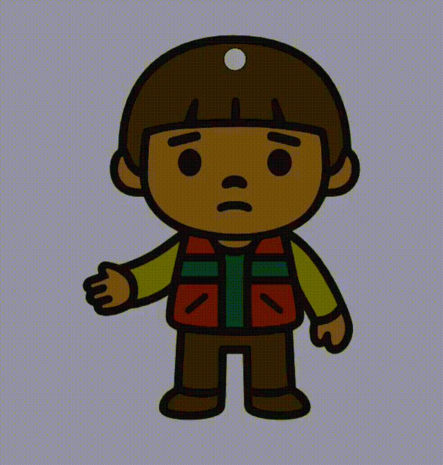 Stranger Things Will Byers - Móc khóa