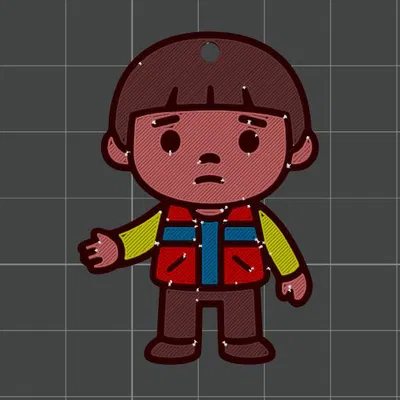 Stranger Things Will Byers - Móc khóa