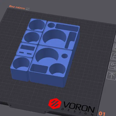 Bộ Gridfinity cơ bản cho máy in 3D (Gridfinity basic printer set)