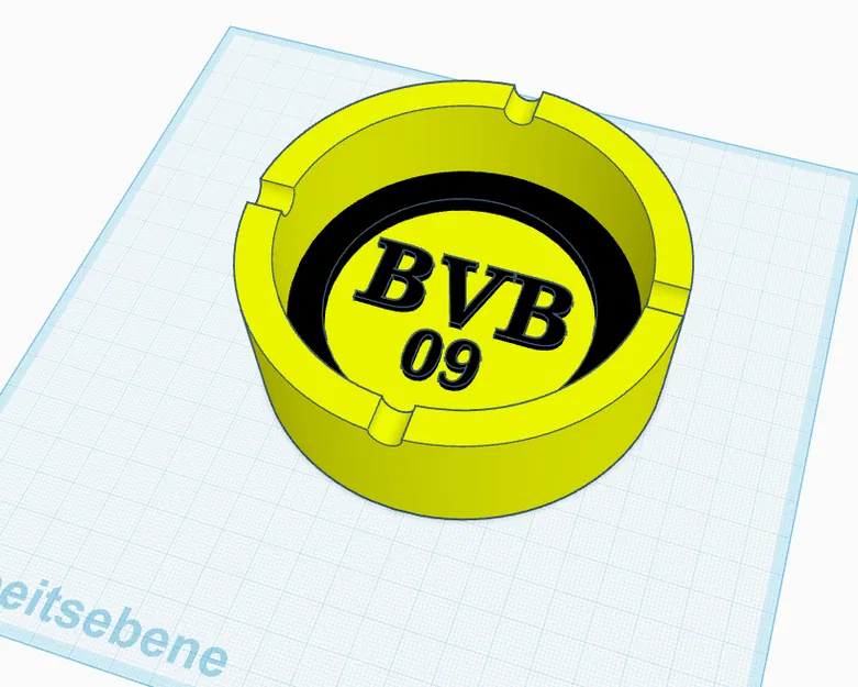 BVB 09 Aschenbecher (Gạt tàn fan BVB 09) - Image 1