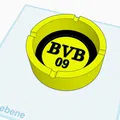 BVB 09 Aschenbecher (Gạt tàn fan BVB 09) - Thumbnail 1