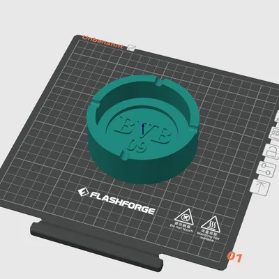 BVB 09 Aschenbecher (Gạt tàn fan BVB 09)