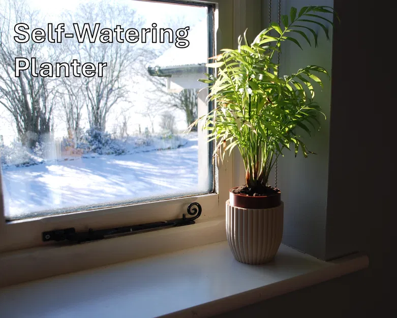 Chậu Tự Tưới Nước (Self-Watering Planter) - Image 1