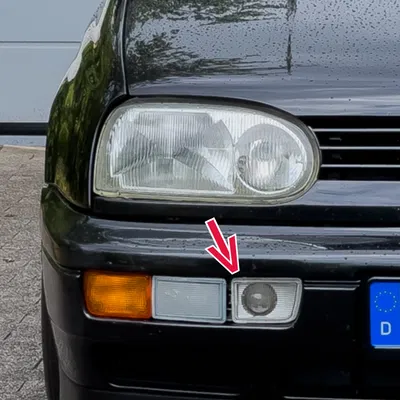 Nắp che đèn sương mù cản trước VW Golf 3 (VW Golf 3 Fog Light Coverd)