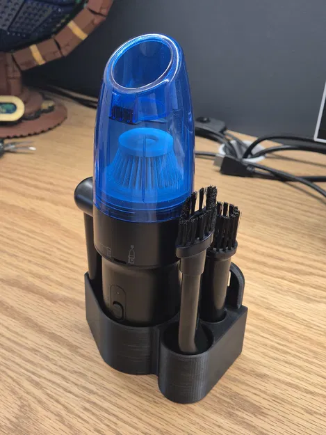 Giá đỡ Air Blower gắn IKEA Skadis (T-Clip System) cho TAD051 - Image 2