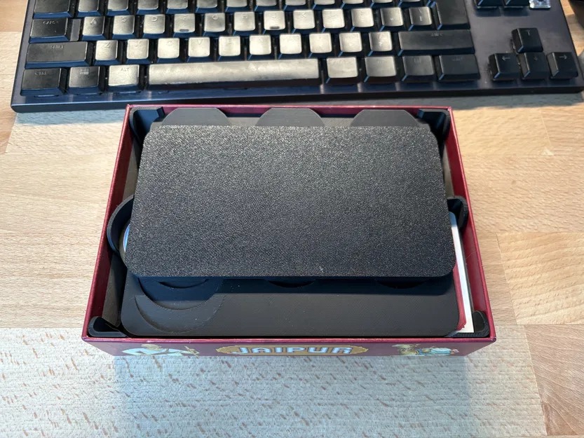 Insert hộp Jaipur và khay giữ token - Image 2