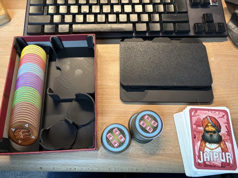 Insert hộp Jaipur và khay giữ token - Image 3