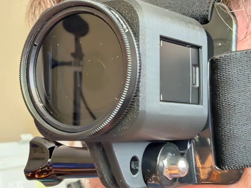 Ngàm gắn GoPro Session kèm CPL Filter 37mm - Image 1