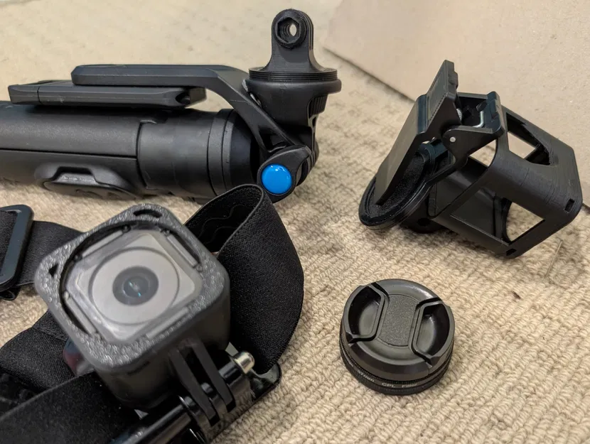 Ngàm gắn GoPro Session kèm CPL Filter 37mm - Image 3