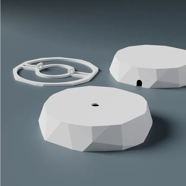 Nắp che trần snap-in – kín / có lỗ / khoét rãnh – cho đèn… - Image 1