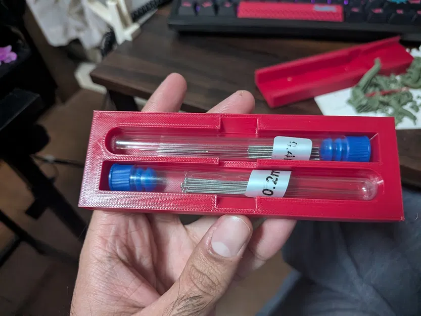 Insert Gridfinity tuỳ chỉnh cho Nozzle Needles và Brass Brushes - Image 1