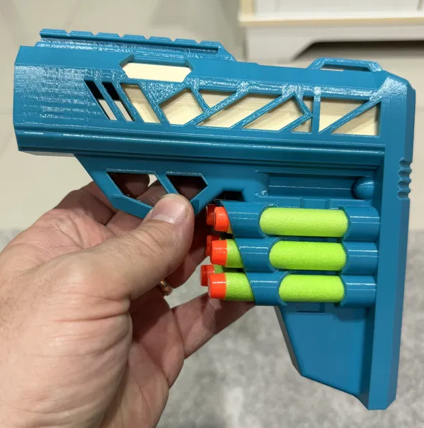 Báng vai Nerf Gun Shoulder Stock Elite 2.0 Commander - Image 3