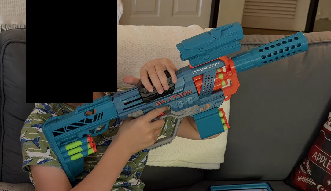 Báng vai Nerf Gun Shoulder Stock Elite 2.0 Commander - Image 6