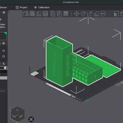 Hộp đạn .22 Creedmoor in 3D (Nắp khóa nam châm) – 3D Printable