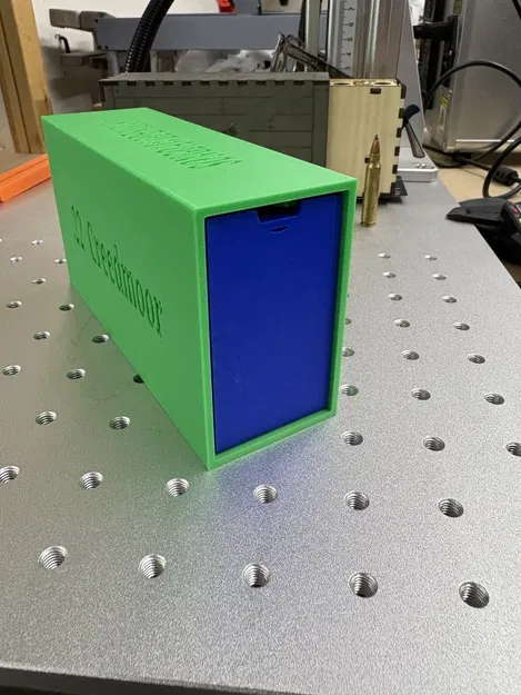 Hộp đạn .22 Creedmoor in 3D (Nắp khóa nam châm) – 3D Printable - Image 3