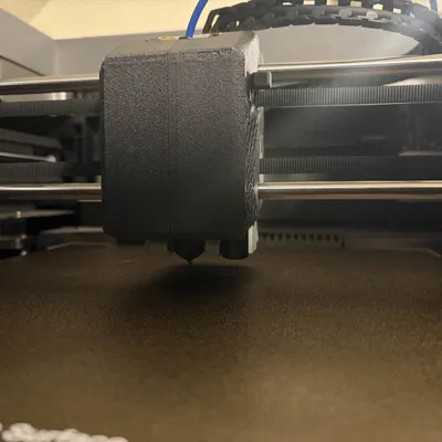 Nắp toolhead gắn quạt 4010 cho Qidi X-Plus 4