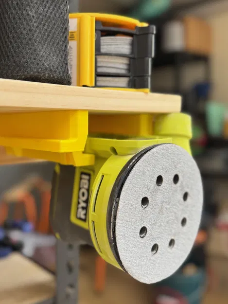 Ryobi One+ 18V - giá treo/holder cho máy chà nhám quỹ đạo Ryobi Orbital Sander - Image 4