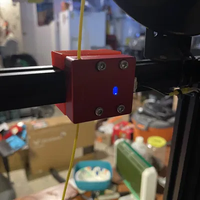 Ngàm gắn Filament Sensor cho CR-10s Pro/Pro V2 lên extrusion 20x20