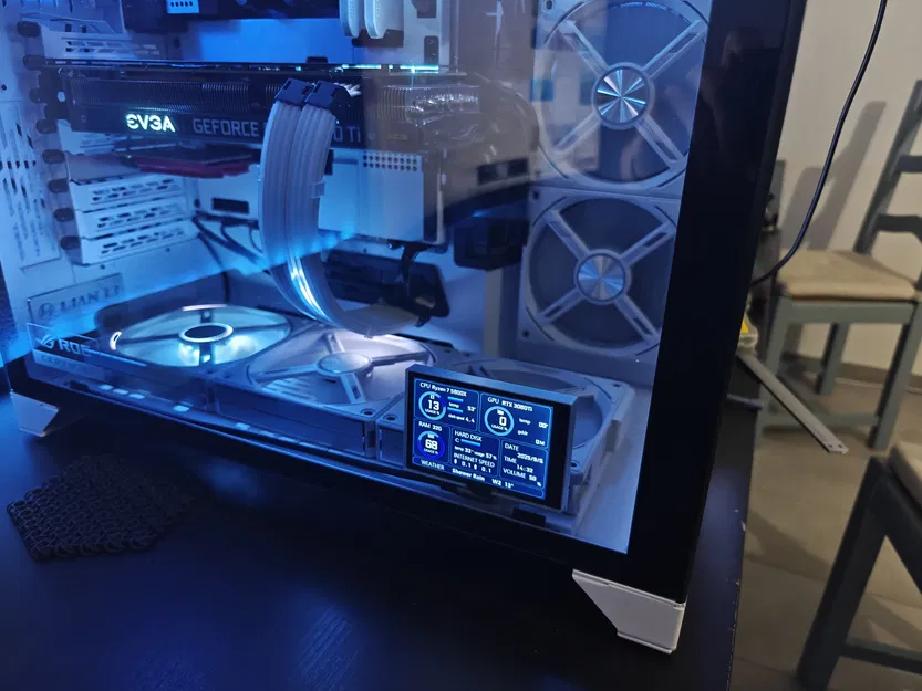 Adapter Turing Smart Screen 3.5 cho case Lian Li O11D XL - Image 1