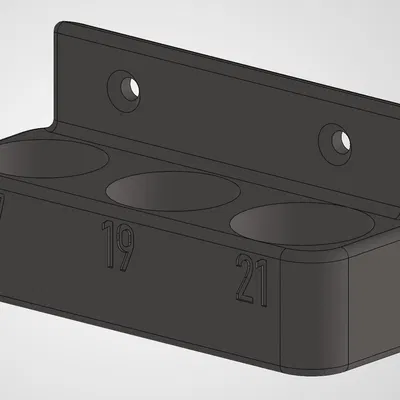 Holder vặn ren cho wheel nut hệ metric