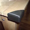 Miếng đệm bảo vệ góc bàn (Table corner bumper) tháo rời cho ván 18mm - Thumbnail 1