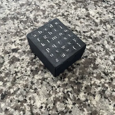 Hộp đựng con dấu cao su Hobby Lobby (Hobby Lobby Rubber Stamp Box)