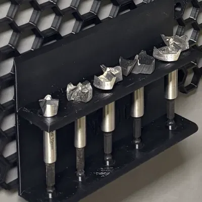 Giá treo mũi khoan Forstner cho Honeycomb Wall