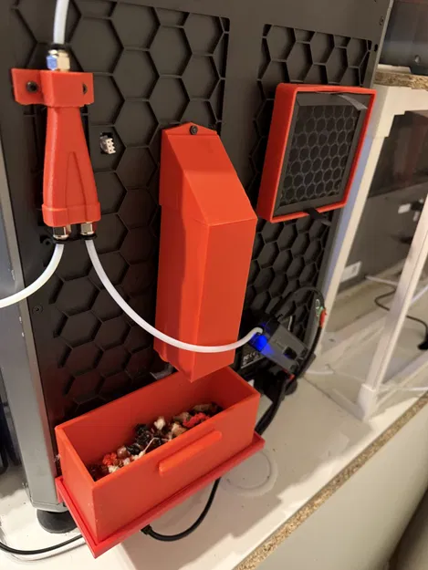 Support Poubelle – Giá đỡ thùng rác gắn sau máy in K1 - Image 2