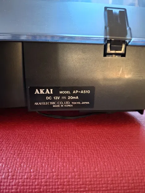 Bản lề mâm đĩa than Akai A510 (Akai A510 Turn Table Hinge) - Image 2