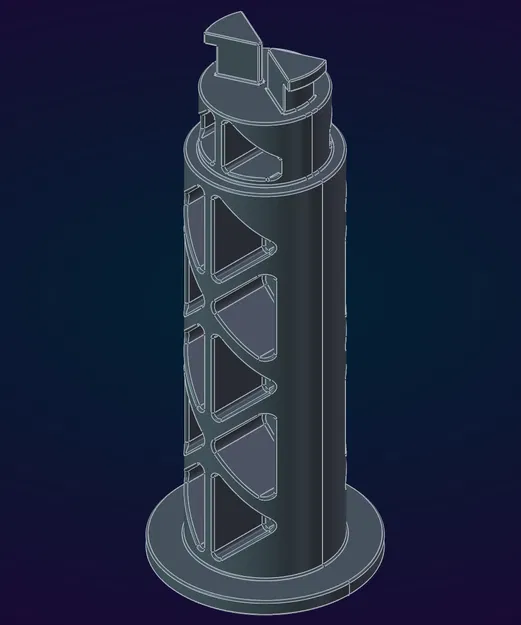 Giá đỡ cuộn Prusa - Bản nhỏ cho spool 1kg - Image 1