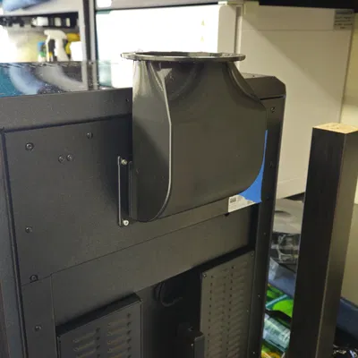 Prusa Core One +: Exhaust Vent Low Profile (Tùy chỉnh đường kính ống)