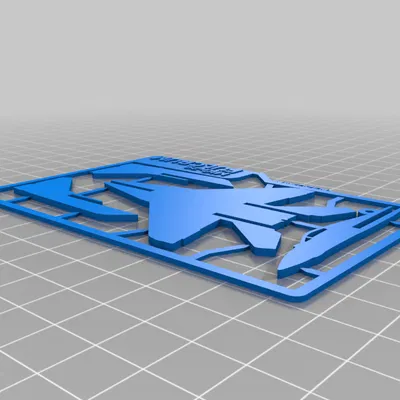 Plane Card (thẻ máy bay) – mô hình cần tự lắp ráp