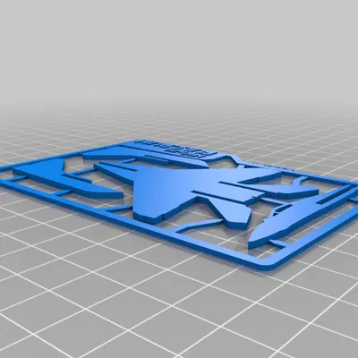 Plane Card (thẻ máy bay) – mô hình cần tự lắp ráp