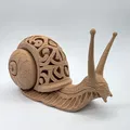 Totem Ốc Sên Chạm Khắc (Carved Snail Totem) - Thumbnail 2