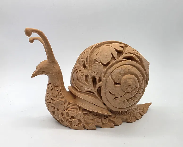 Ốc Sên Khắc Hoa Văn Tinh Xảo - Image 2