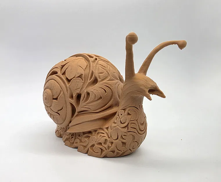 Ốc Sên Khắc Hoa Văn Tinh Xảo - Image 3