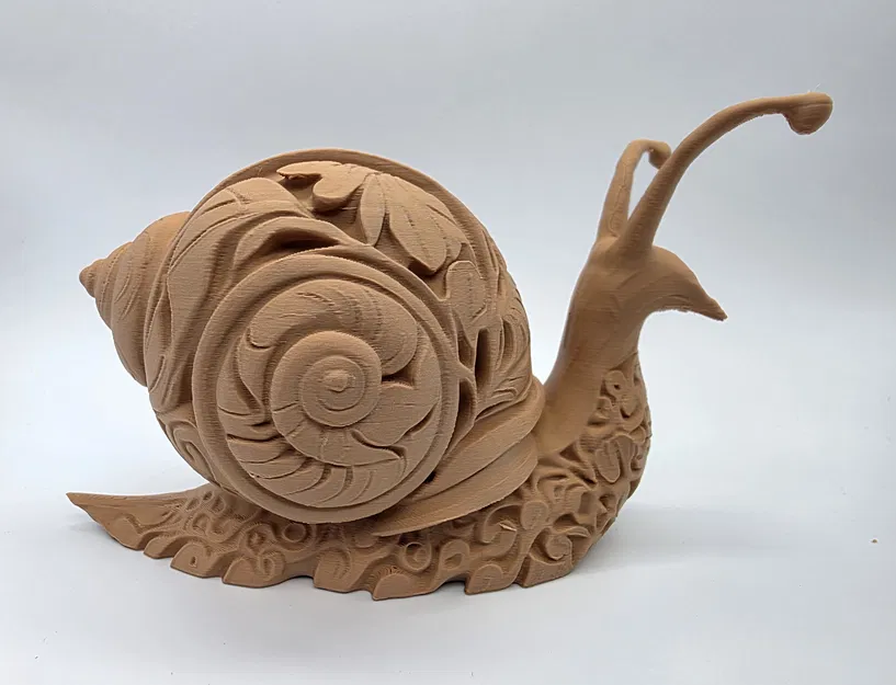 Ốc Sên Khắc Hoa Văn Tinh Xảo - Image 8