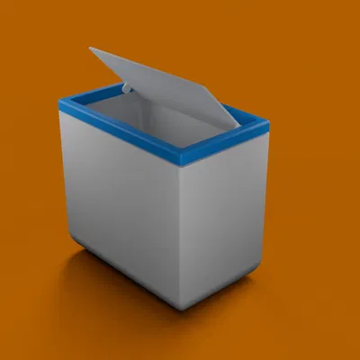 Thùng rác nhỏ gọn (Compact Trash Bin)