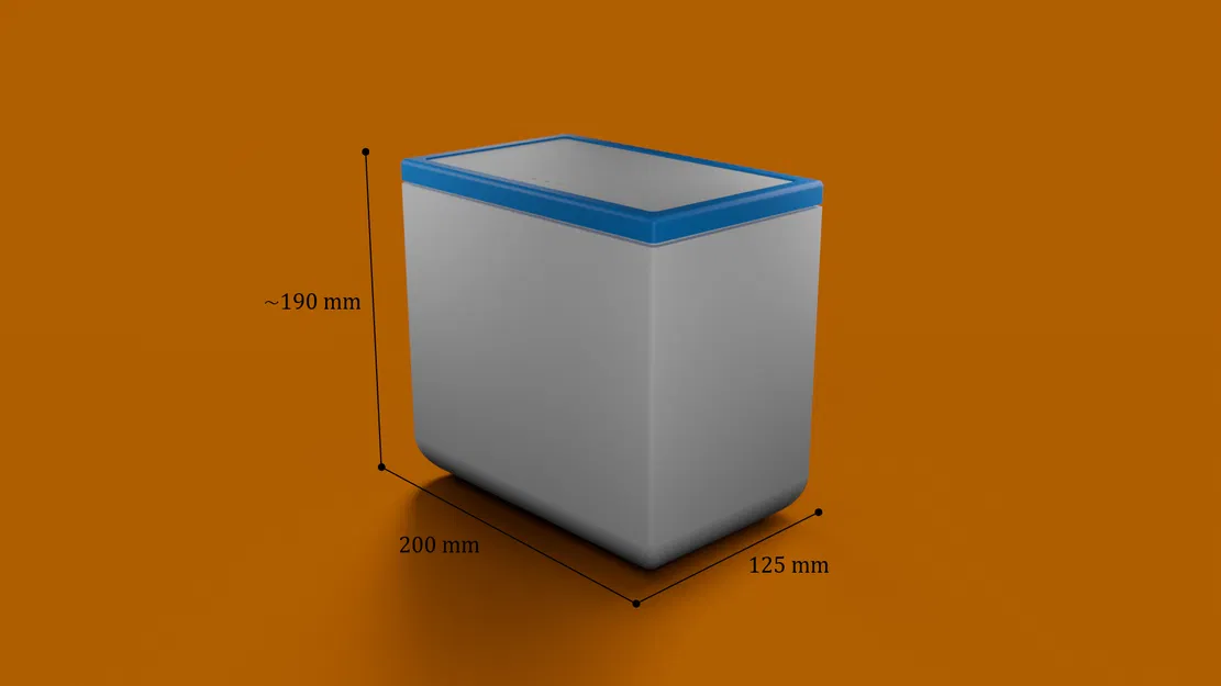 Thùng rác nhỏ gọn (Compact Trash Bin) - Image 9