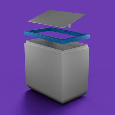 Thùng rác để bàn – cho Desk Clamp Modular Holder