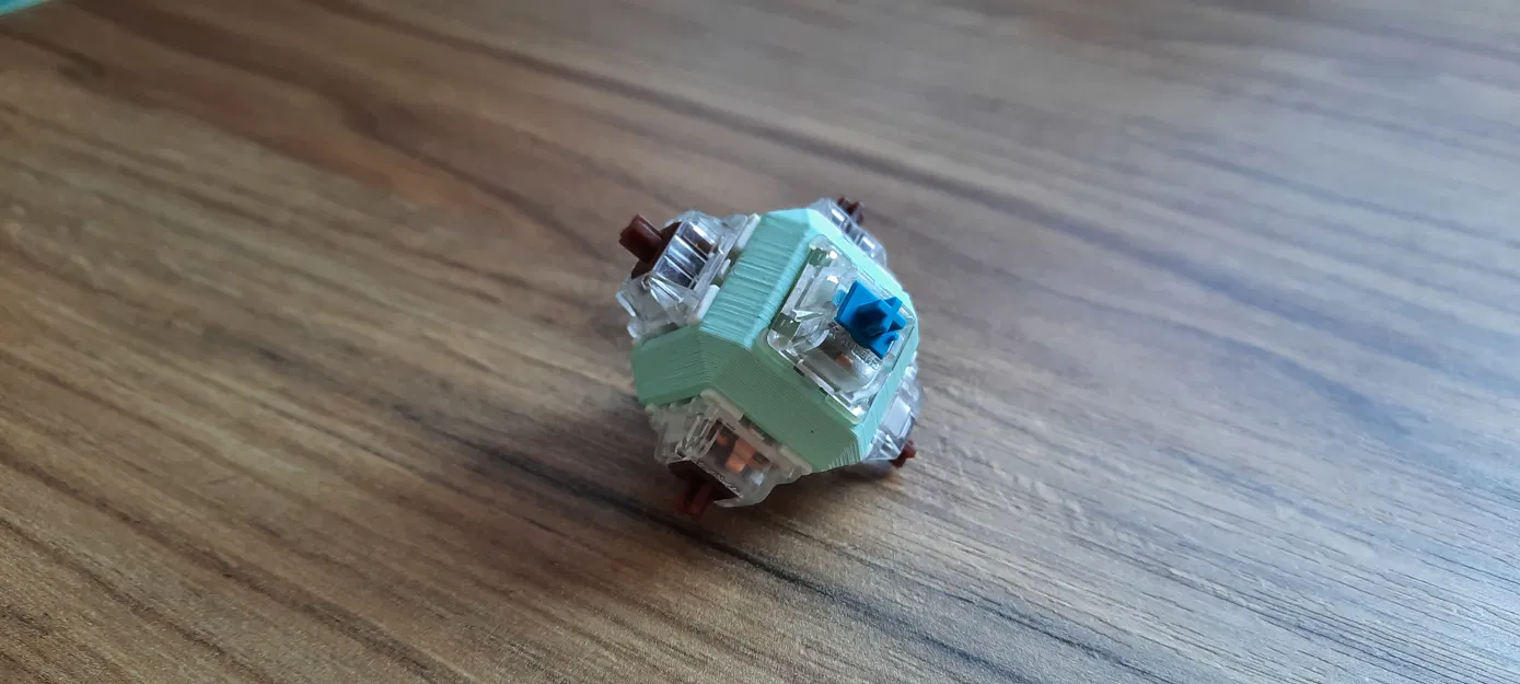 Đồ chơi fidget switch cơ bàn phím (6 mechanical switches) - Image 3