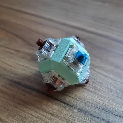 Đồ chơi fidget switch cơ bàn phím (6 mechanical switches)