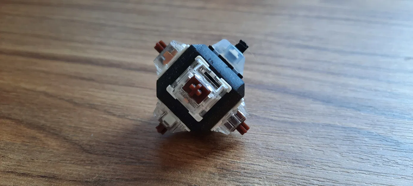 Đồ chơi fidget switch cơ bàn phím (6 mechanical switches) - Image 5