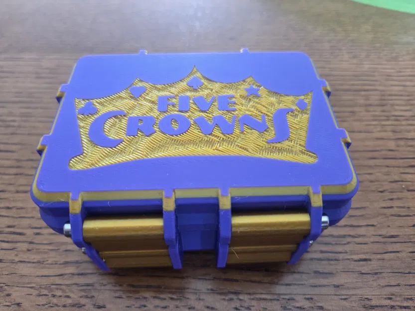 Nắp hộp Five Crowns (Five Crowns Box Lid) - Image 2